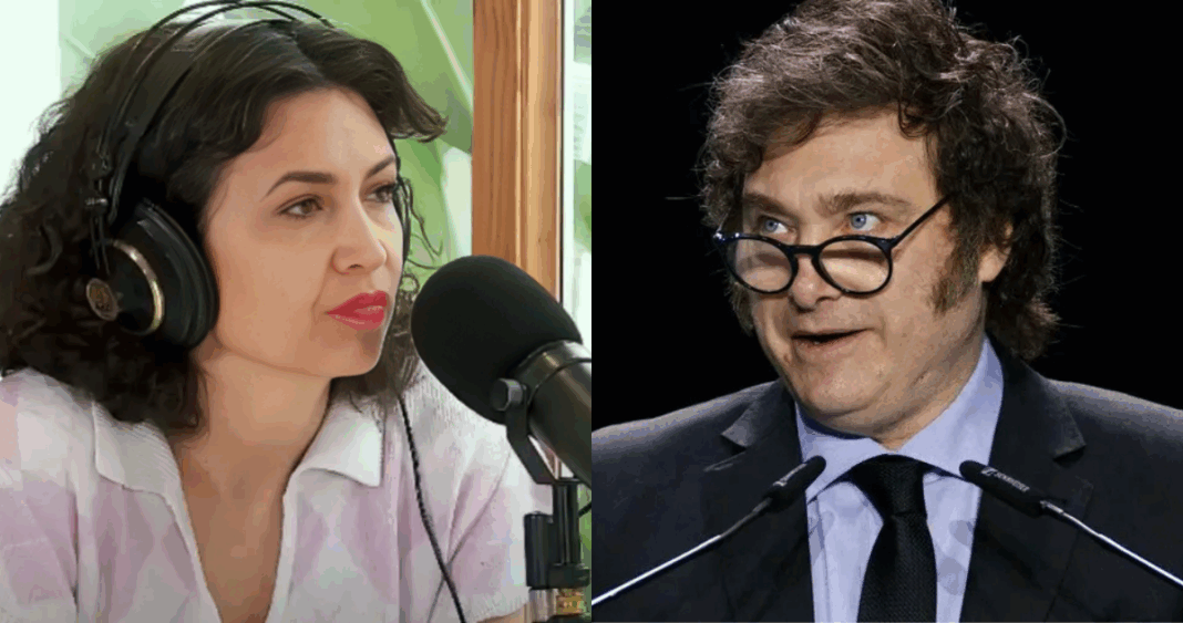 Periodista argentina denuncia a Milei por amenazas y apología al crimen