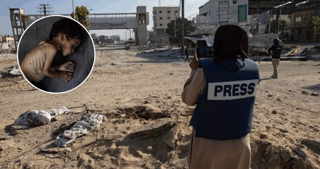 Periodistas de Gaza Enfrentan Hambruna: Medios Internacionales Exigen Acceso Urgente
