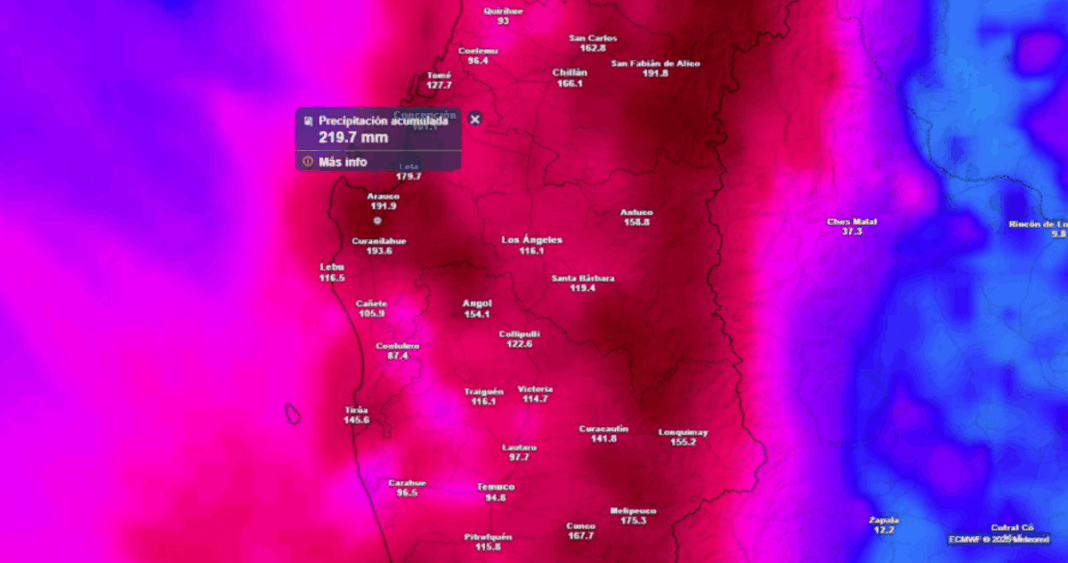 Río Atmosférico Categoría 4: Alerta por Inundaciones y Lluvias Intensas