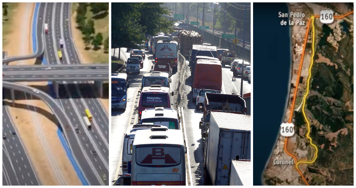 Ruta Pie de Monte: La Solución Alternativa para Descongestionar la Ruta 160 en el Gran Concepción
