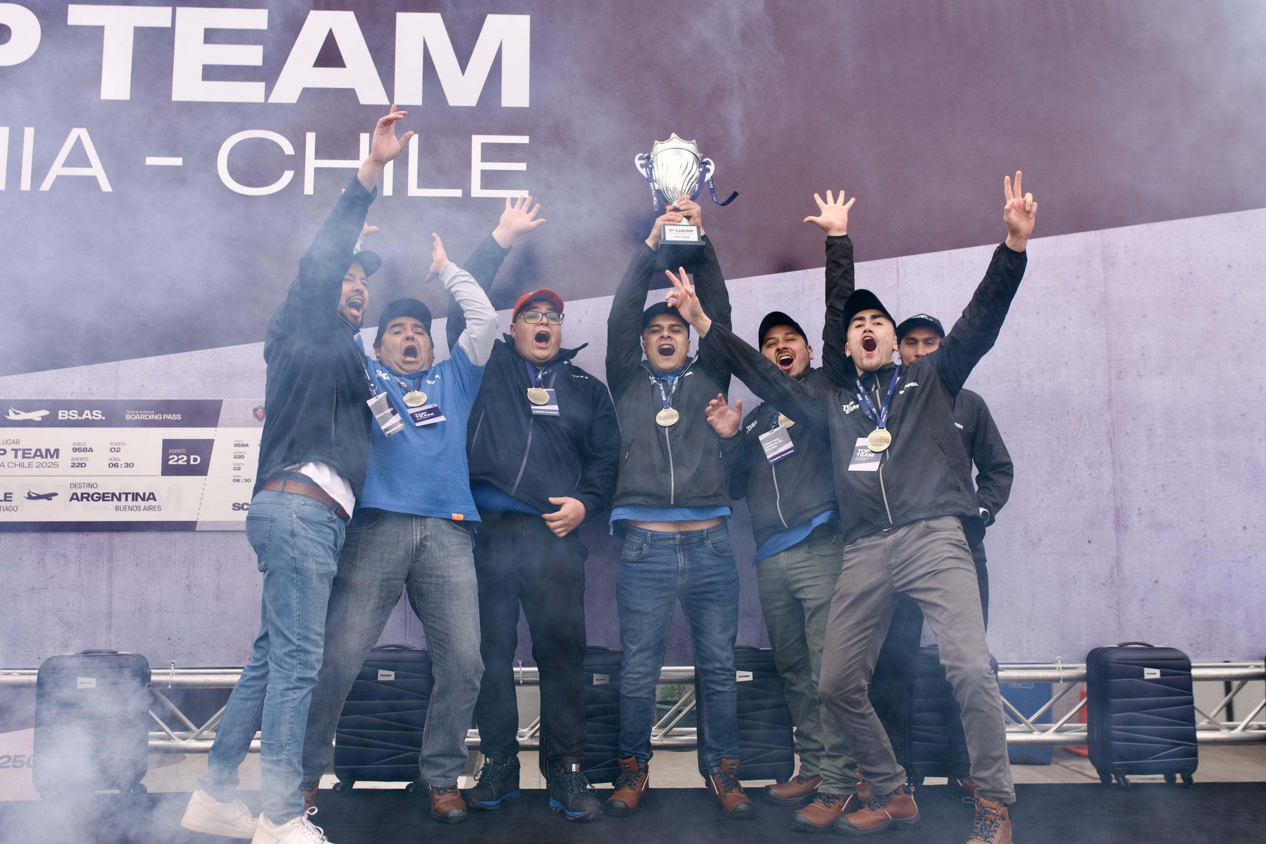 Talca Mechanics Team to Represent Chile in Scania Top Team 2025 Regional Final