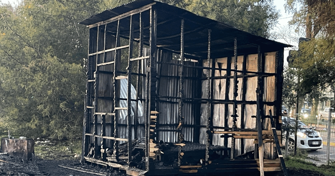 Tragedia en Angol: Tres personas sin hogar mueren en incendio de mediagua
