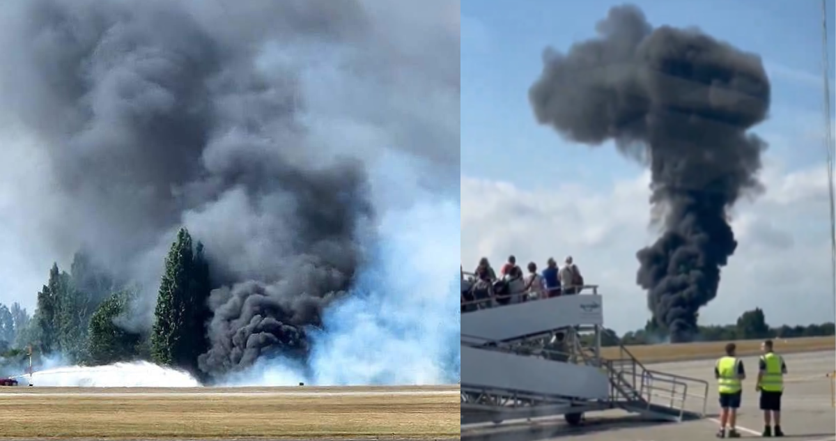Tragedia en el Cielo: Avioneta se Estrella Tras Despegar en Aeropuerto de Londres