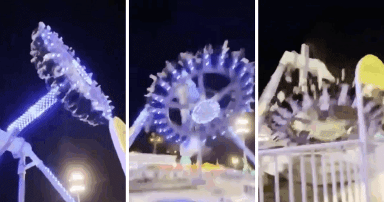 Tragedia en el Parque de Diversiones: Juego Mecánico se Parte por la Mitad, Dejando 23 Heridos en Arabia Saudita