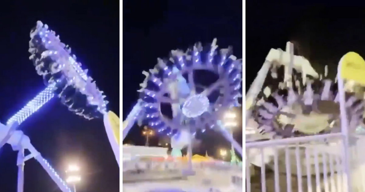 Tragedia en el Parque de Diversiones: Juego Mecánico se Parte por la Mitad, Dejando 23 Heridos en Arabia Saudita
