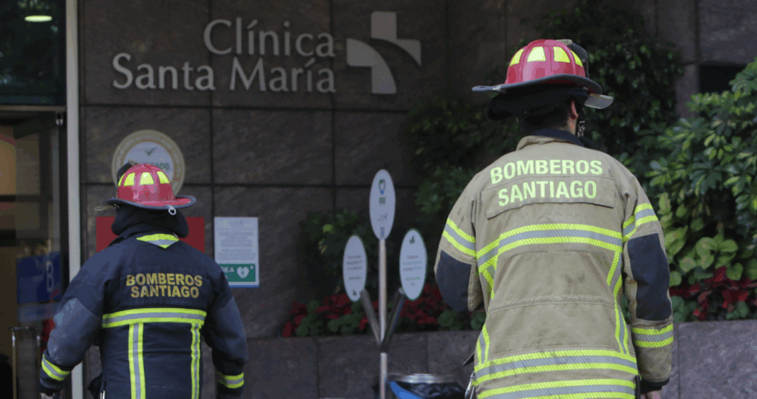 Tragedia en la Clínica Santa María: Trabajador fallece tras caída desde gran altura