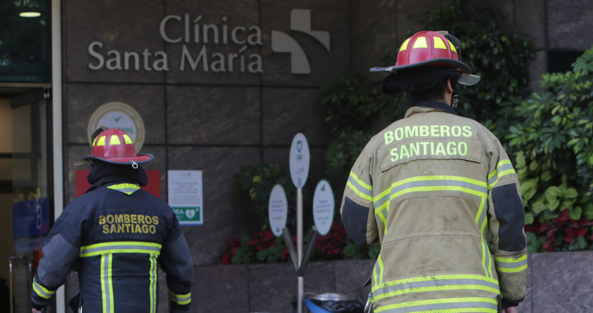 Tragedia en la Clínica Santa María: Trabajador fallece tras caída desde gran altura