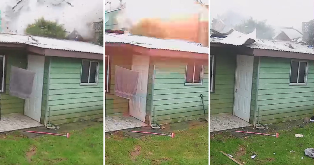 Trágica explosión de gas sacude Temuco: Cámara de seguridad capta el momento exacto