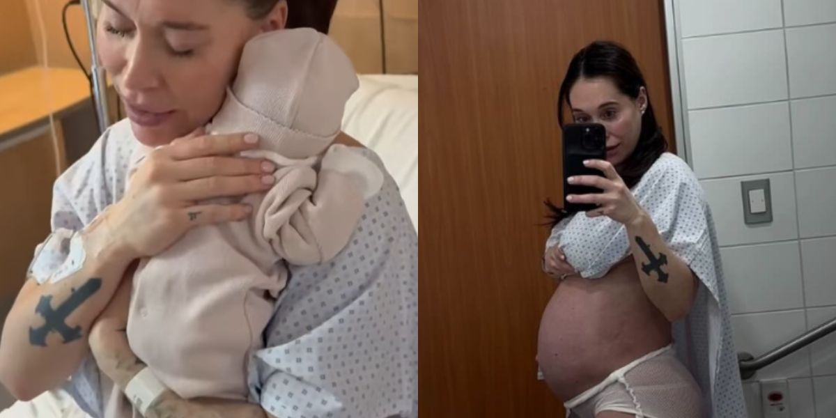Valentina Roth da la bienvenida a su segunda hija Martina