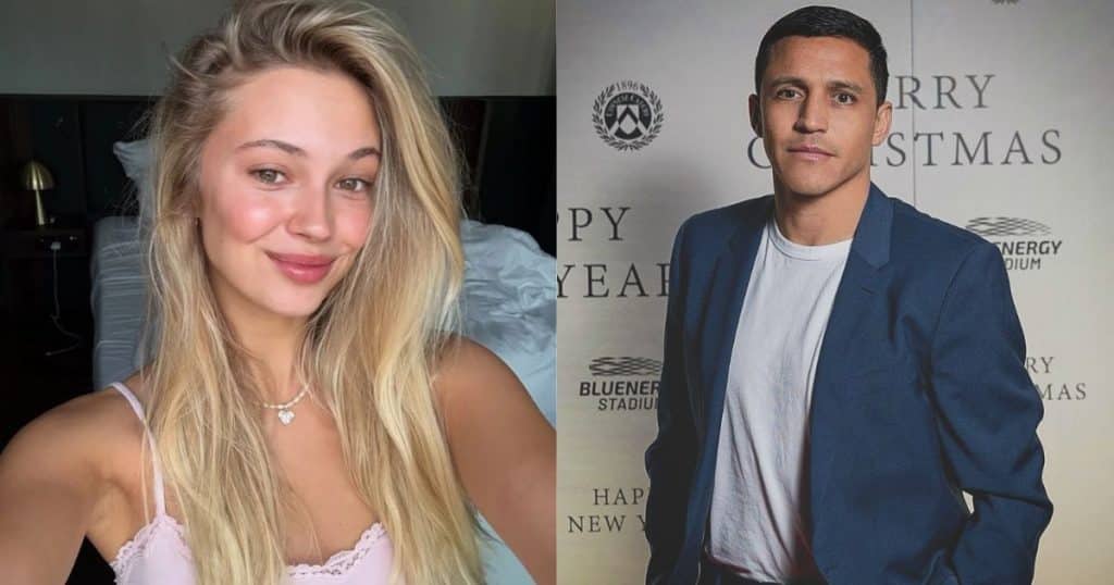 ¿Alexis Sánchez y su novia Alexandra Litvinova esperan un bebé?