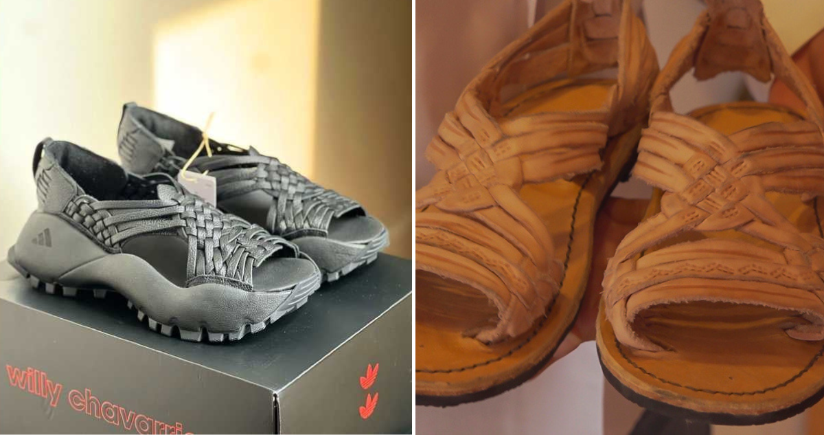 Adidas enfrenta acusaciones de apropiación cultural por nueva sandalia inspirada en el huarache tradicional de Oaxaca