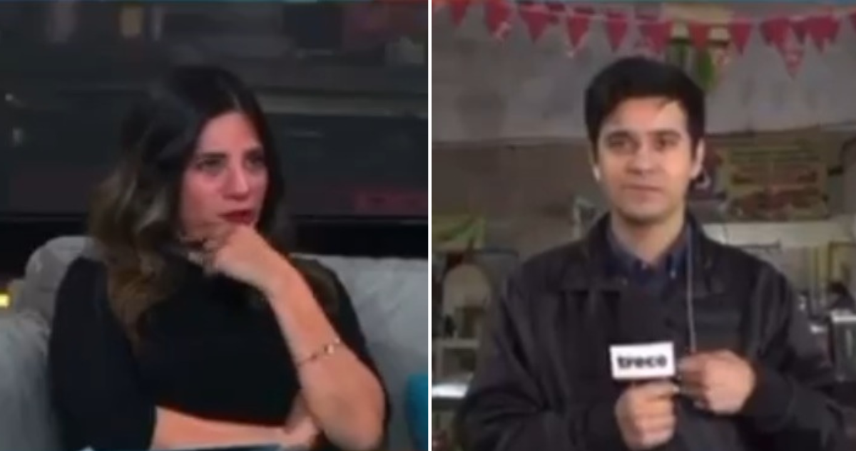 Animadora de TV de Paraguay humilla a reportero novato en vivo y es despedida