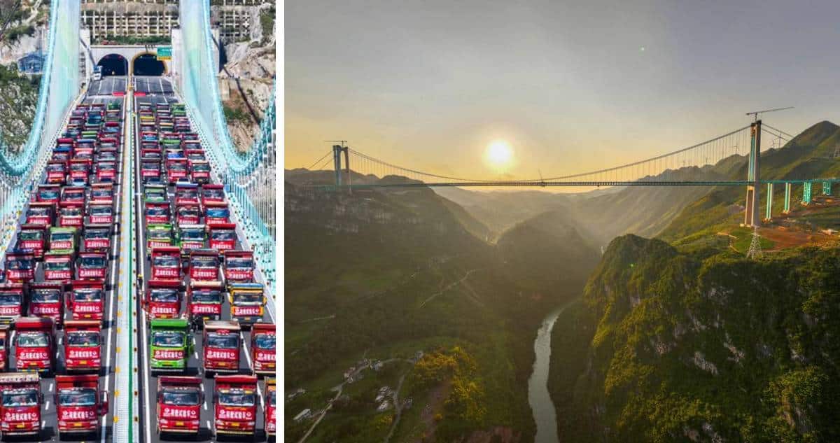 Atravesando las Nubes: El Puente Más Alto del Mundo Desafía los Límites de la Ingeniería