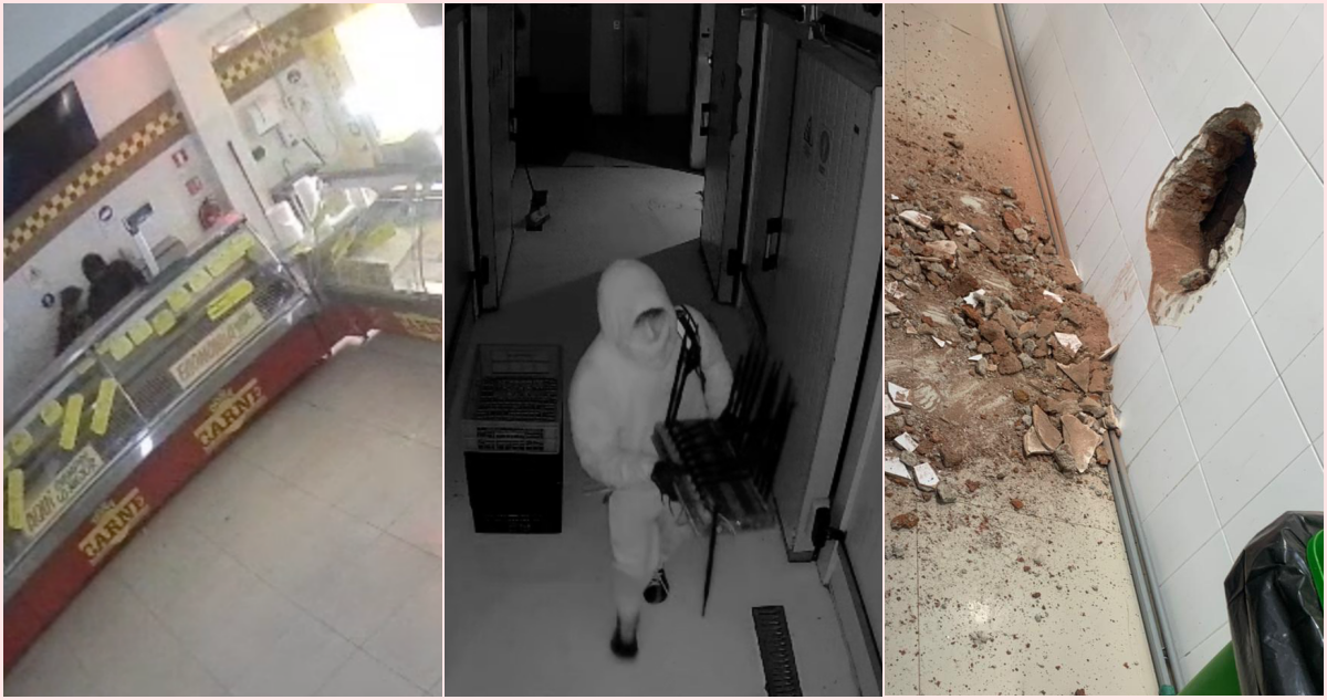 Audaz Robo en Carnicería: Delincuentes Perforan Muro y Escapan con Botín