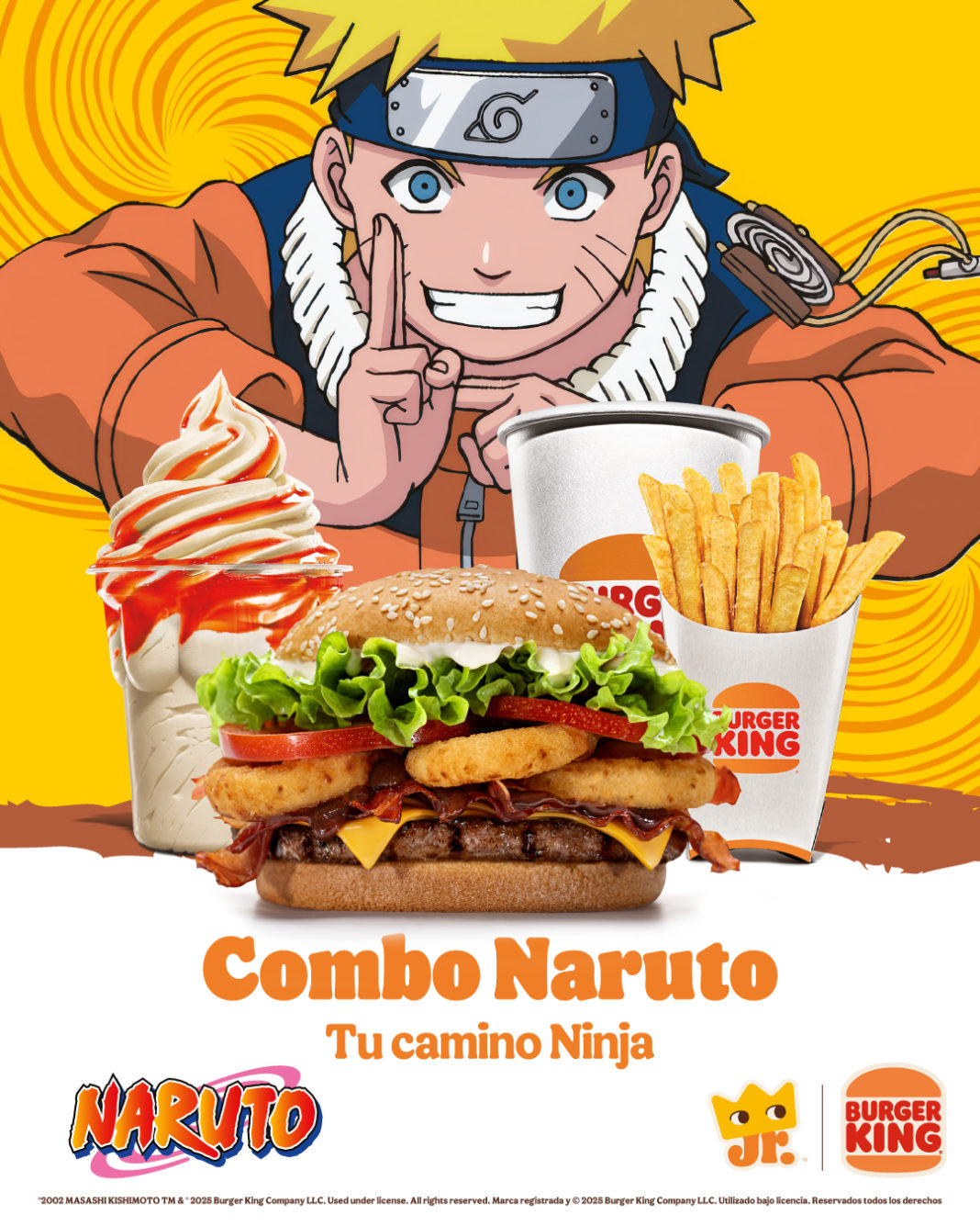 Burger King lanza el Combo Naruto: Una deliciosa fusión de sabores para fanáticos