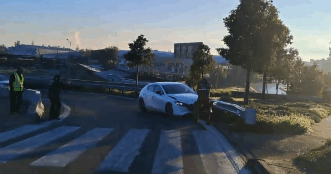 Carabineros Frustran Robo de Vehículo Tras Colisión Múltiple en Cerrillos