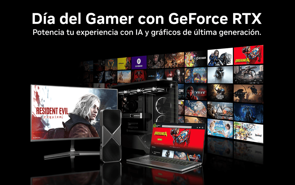 Celebra el Día del Gamer con Ofertas Imperdibles en Equipos NVIDIA GeForce RTX