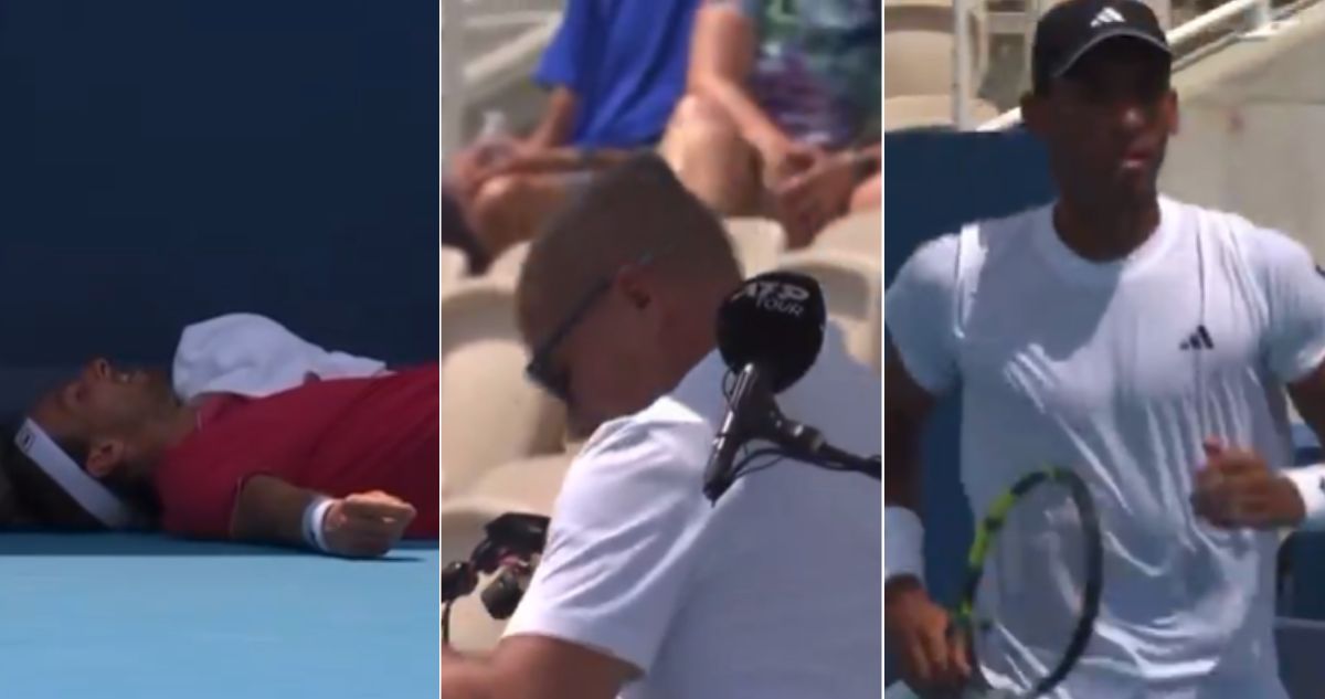 Colapso en el Calor: Tenista Francés Rinderknech se Desploma en Pleno Partido de Cincinnati