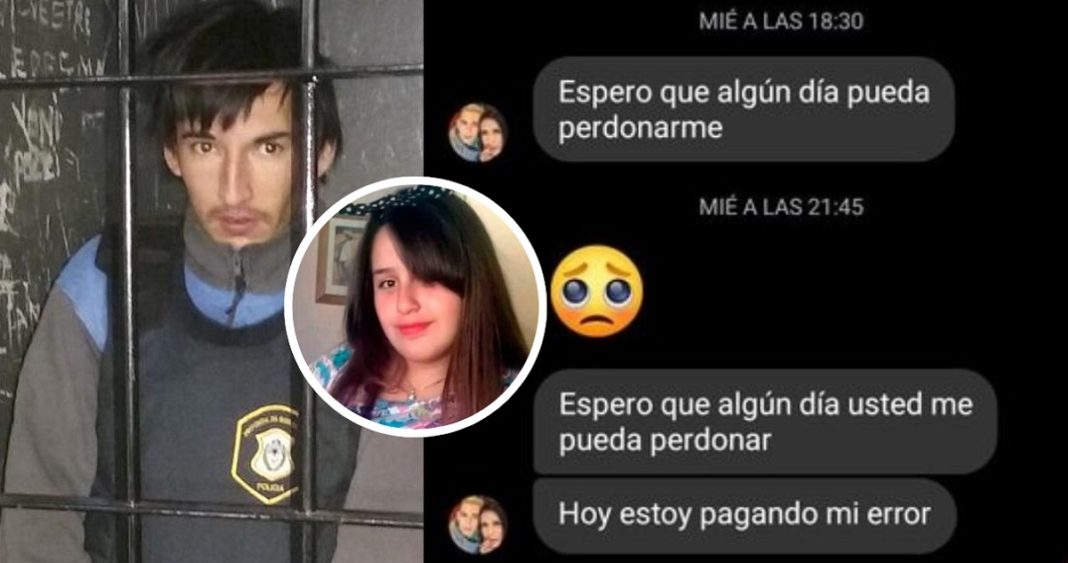 Condenado por asesinar a niña de 12 años envía mensaje a la madre desde la cárcel: