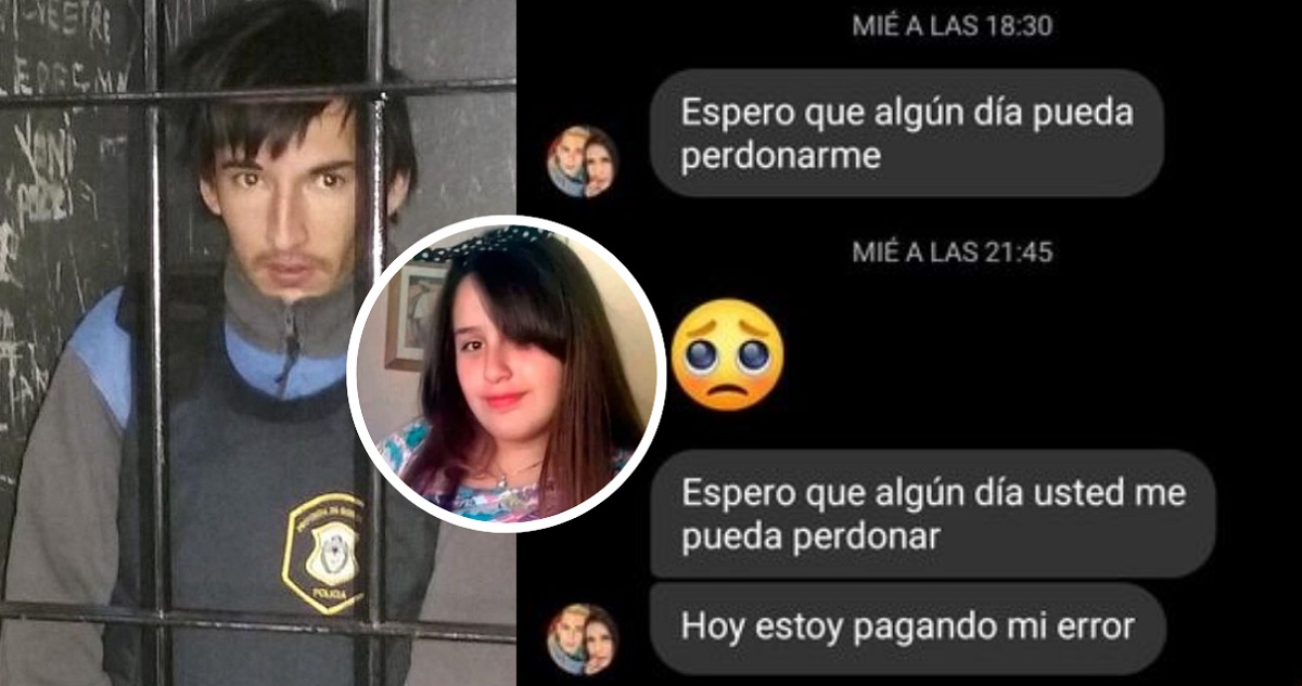 Condenado por asesinar a niña de 12 años envía mensaje a la madre desde la cárcel:
