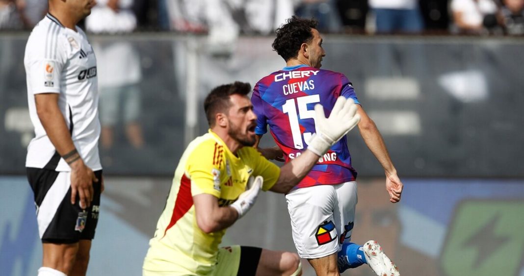 Cuevas Sorprende a Colo Colo con Gol Tempranero en el Clásico