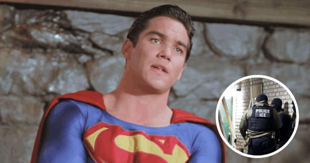Dean Cain, el ex Superman, se une a ICE para 'garantizar la seguridad de todos los estadounidenses'