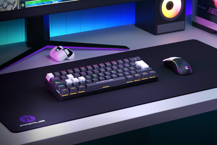 Descubre el Poder del BALLISTA61T: El Teclado Mecánico Compacto y Silencioso que Revoluciona el Juego y la Creación