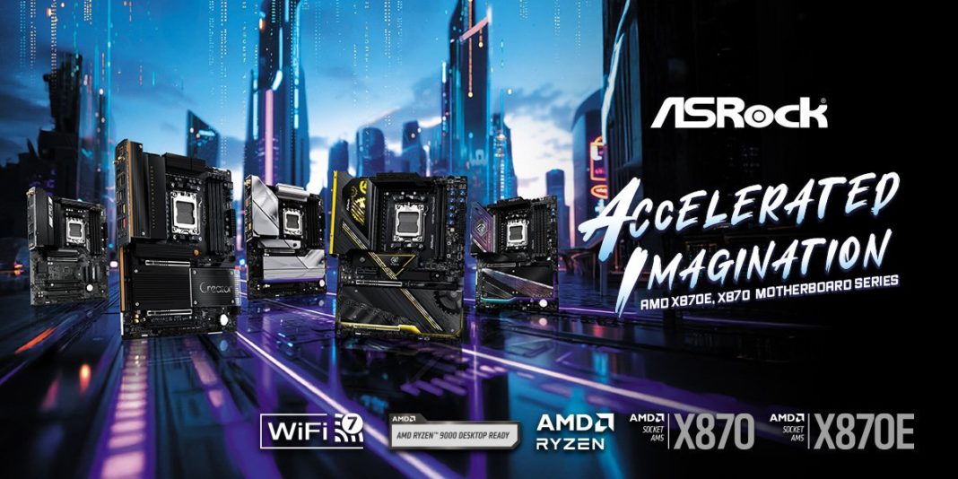 Descubre la Próxima Generación de Placas Base AMD X870/E de ASRock: Rendimiento Extremo y Versatilidad sin Límites