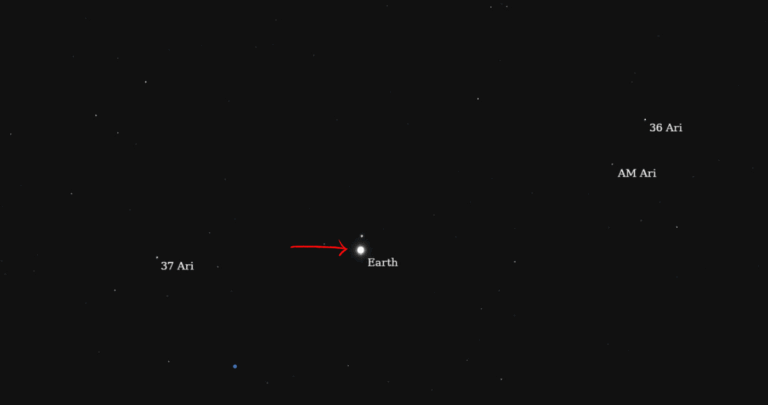 Desde Millones de Kilómetros: La Tierra y la Luna Captadas por la Sonda Espacial Psyche de la NASA