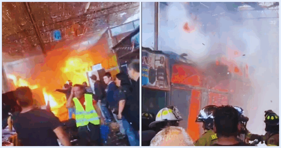 Devastador Incendio Arrasa Feria y Mercado Emblemáticos de Arica