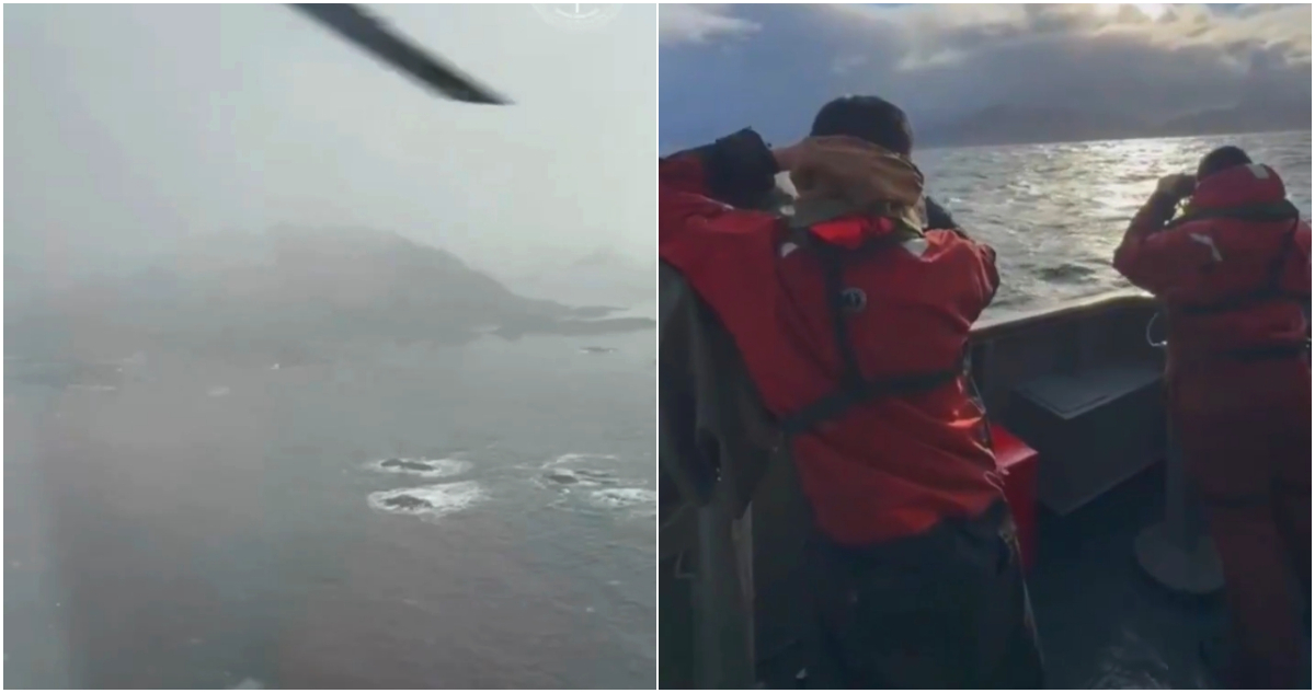 Dramático naufragio en el Canal Beagle: Buscan a 4 pescadores paraguayos desaparecidos