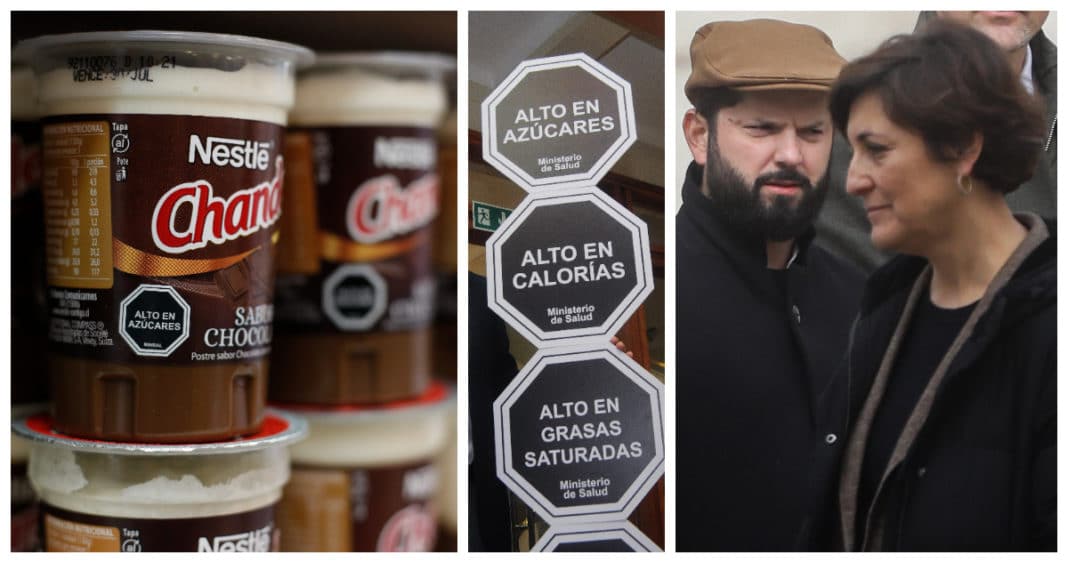 Empresas alimenticias se enfrentan al Gobierno por nueva frase en etiquetado