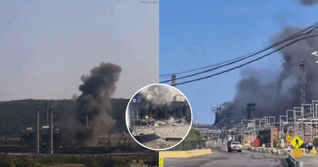 Explosión en planta siderúrgica de Pensilvania deja heridos y atrapados