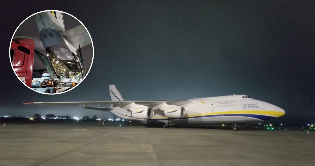 Gigante Aéreo Antonov AN-124 Aterriza en Chile: Transportando Equipos Clave para Planta de Celulosa