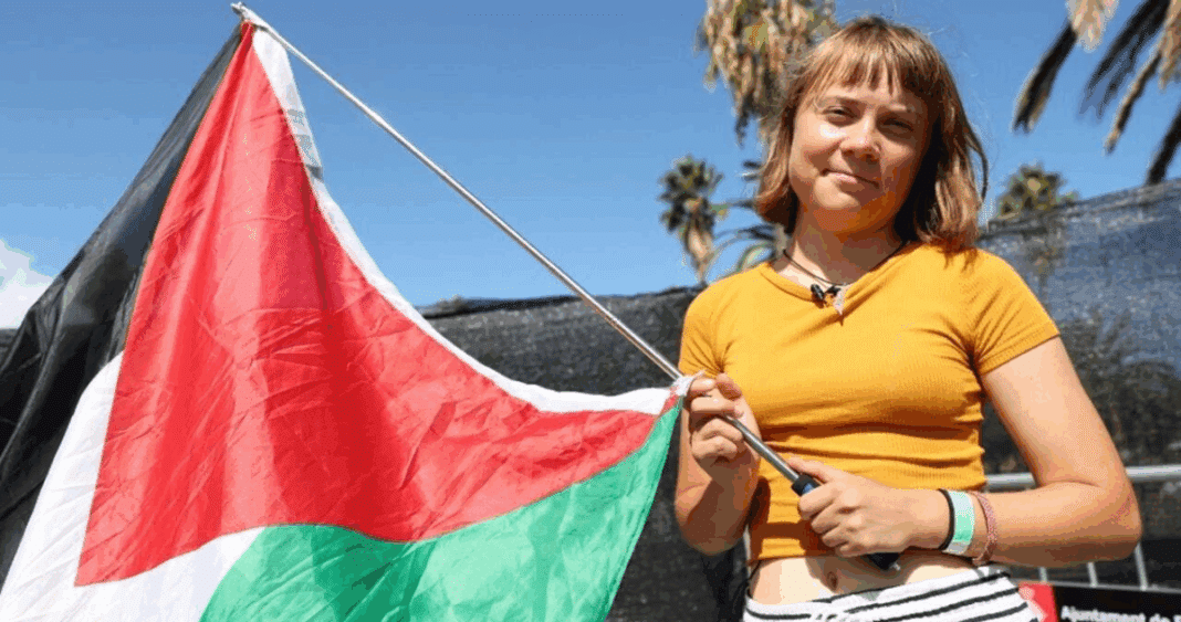 Greta Thunberg lidera una nueva flotilla humanitaria hacia Gaza