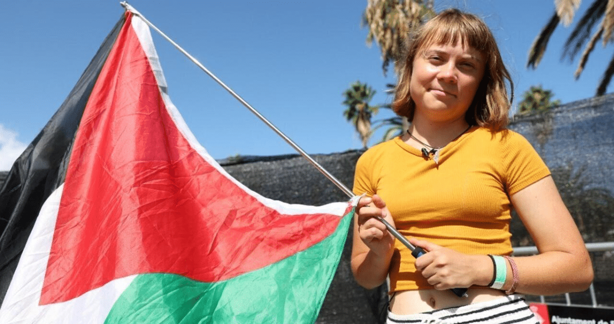 Greta Thunberg lidera una nueva flotilla humanitaria hacia Gaza