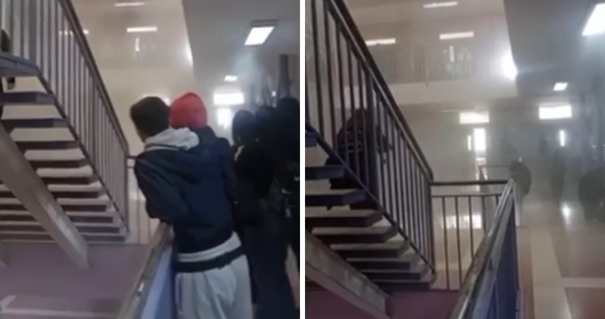 Incidentes en Liceo de Máfil: Estudiantes Lanzan Químico de Extintores Tras Discusión