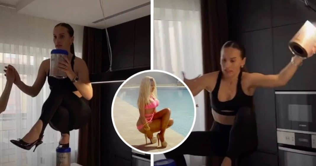 Influencer rusa se fractura la columna al intentar el