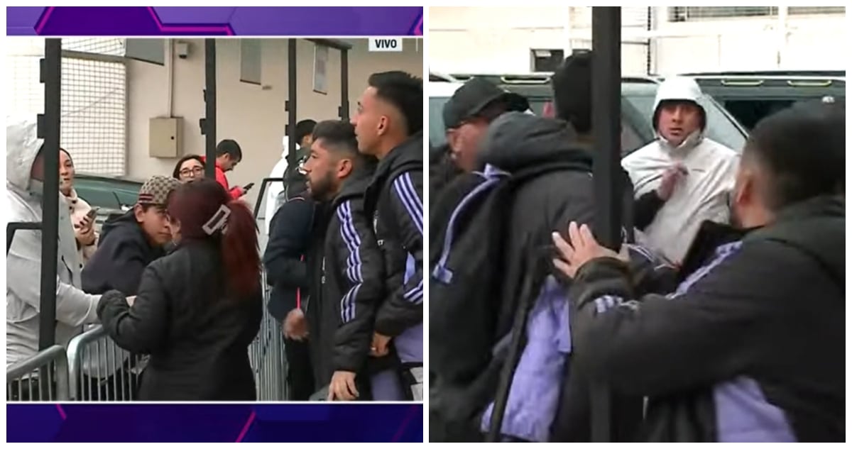 Javier Correa se enfrenta a presunto hincha de La U en acalorado incidente