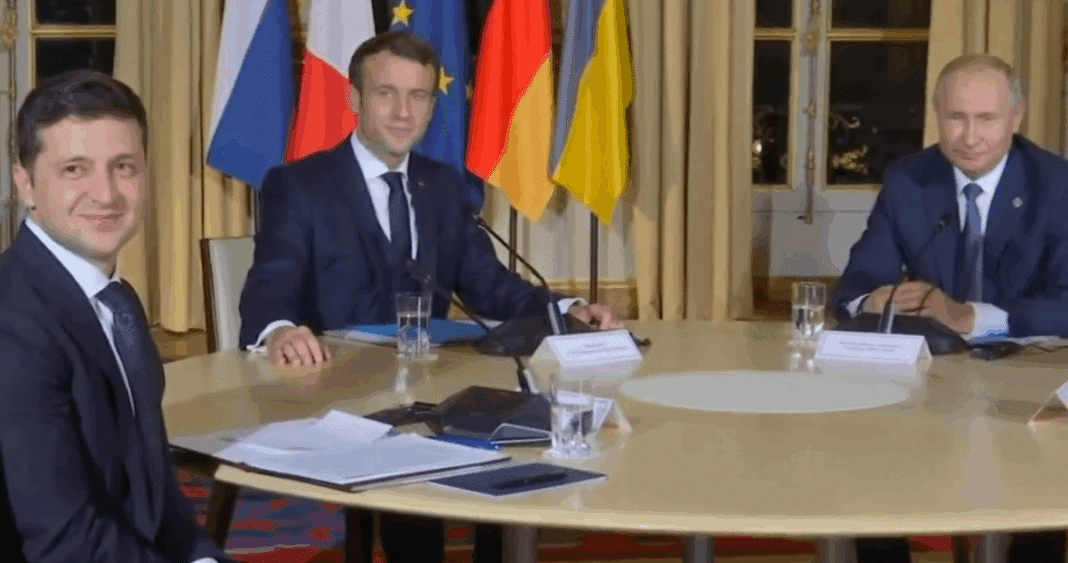 La Única Reunión Cara a Cara entre Putin y Zelenski: Esperanzas Frustradas en París