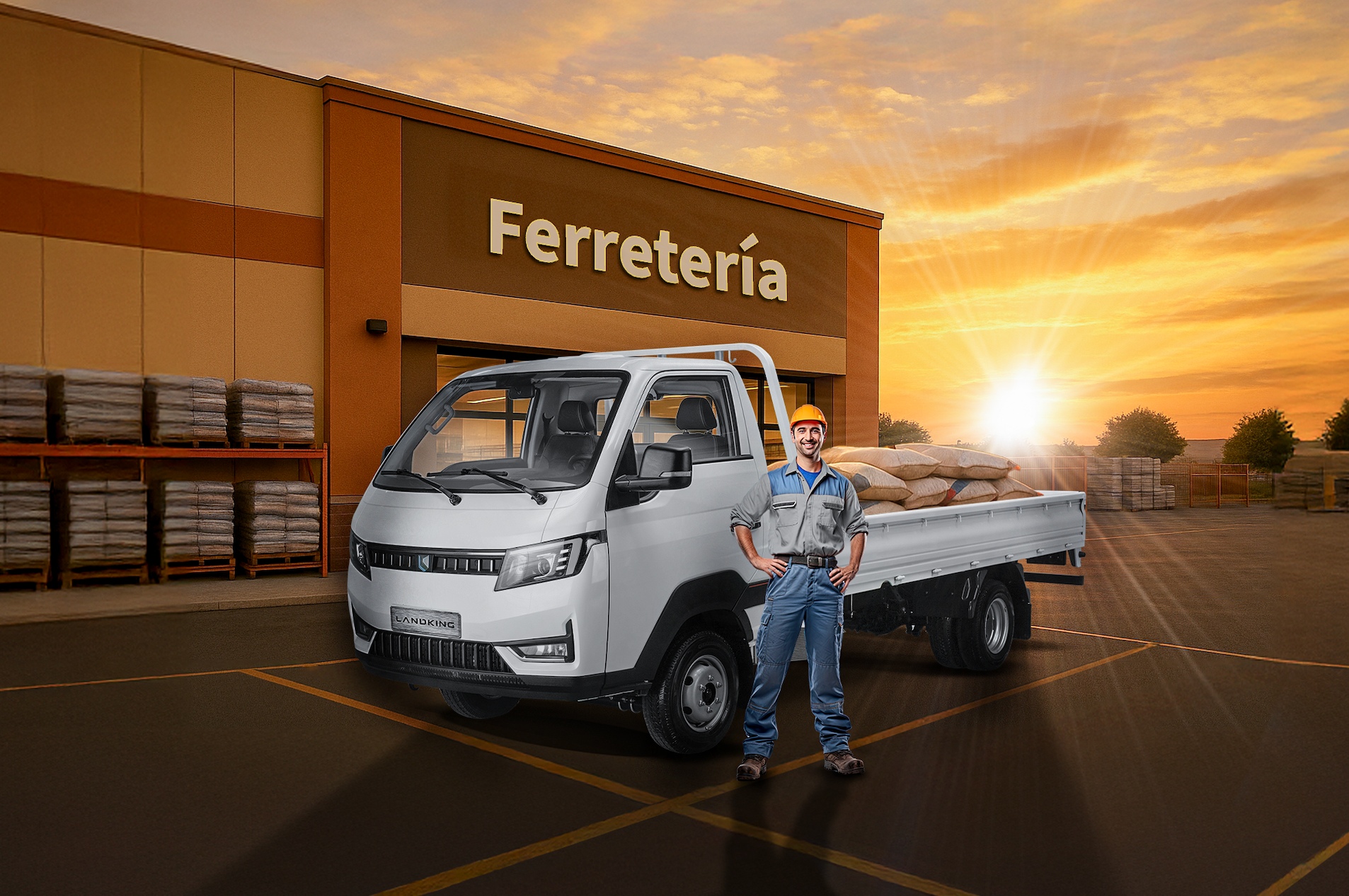 Landking Conquista el Mercado Ferretero con sus Versátiles Minitrucks Urbanos
