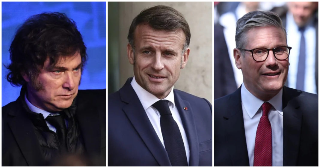 Milei Critica a Starmer y Macron por Reconocer a Palestina: