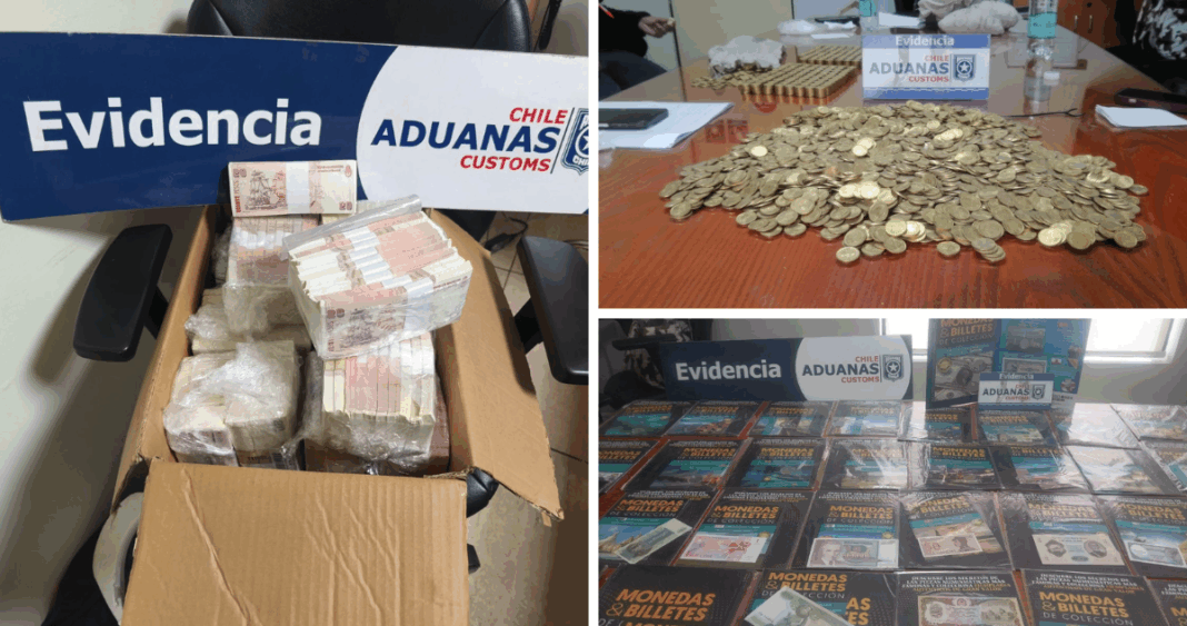 Millonario Cargamento de Monedas y Billetes Incautado en San Antonio Rumbo a Alemania