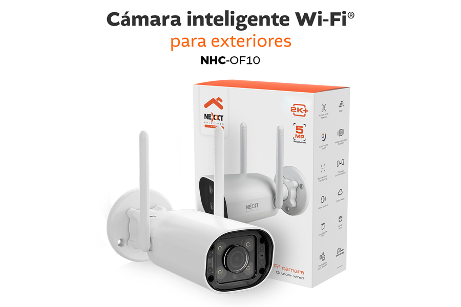 Nexxt Home lanza su nueva Cámara Inteligente Wi-Fi para exteriores: Seguridad avanzada al alcance de todos