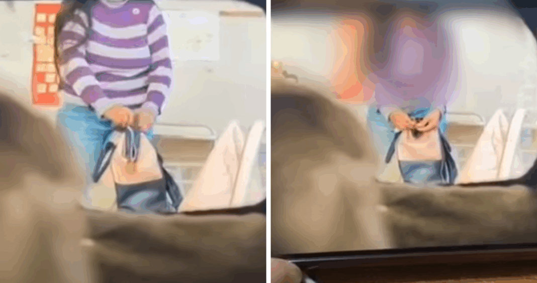 Profesora Captada Robando Dinero de Mochilas de Estudiantes en Argentina