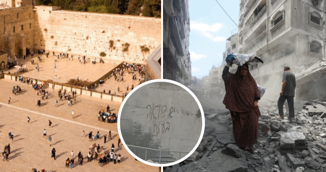 Protesta en el Muro de los Lamentos: Cuando el Dolor Sagrado se Convierte en Llamado a la Paz