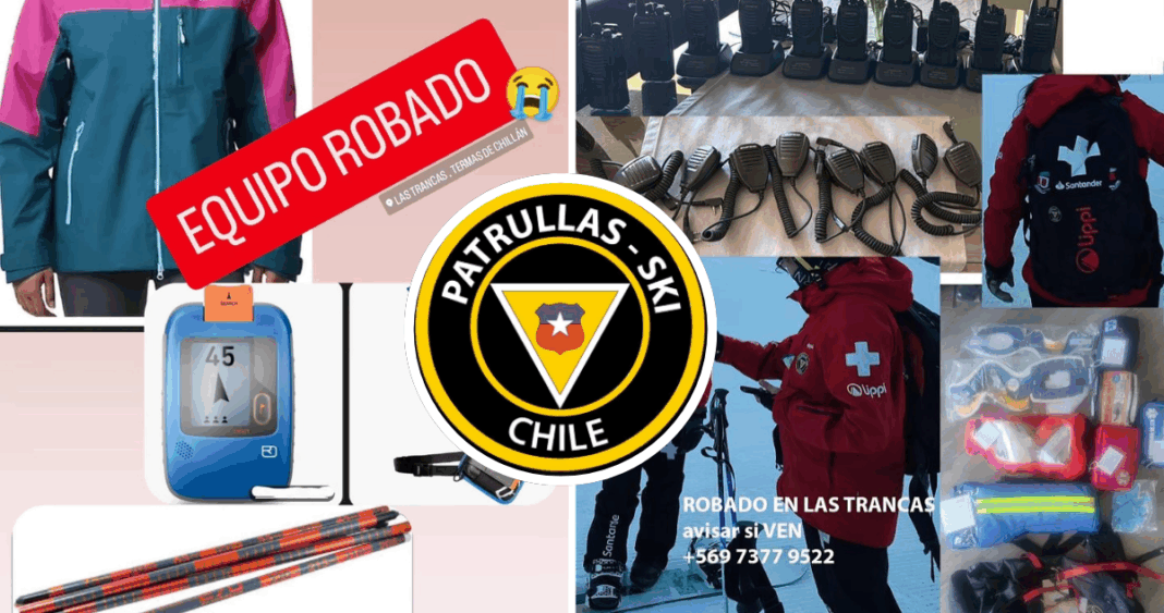 Robo Millonario Golpea a Patrulla de Ski de Nevados de Chillán: Piden Ayuda a la Comunidad