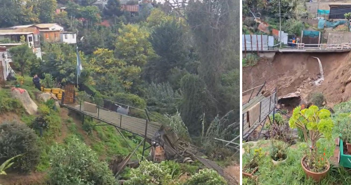 Socavón Devasta Accesos en Viña del Mar: Vecinos Exigen Soluciones Urgentes