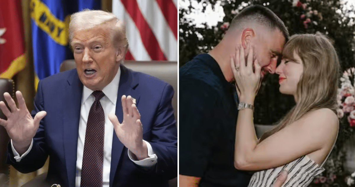 Taylor Swift y Travis Kelce: Una Unión Inesperada que Despierta la Ironía de Trump