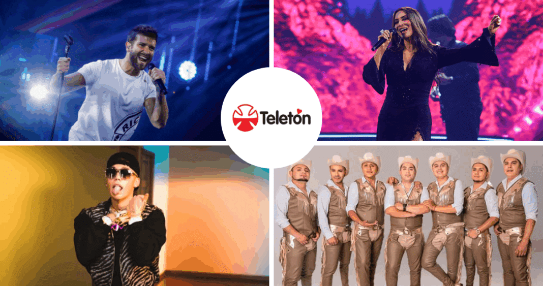 Teletón 2025: Artistas Nacionales e Internacionales Unen Fuerzas por una Causa Solidaria